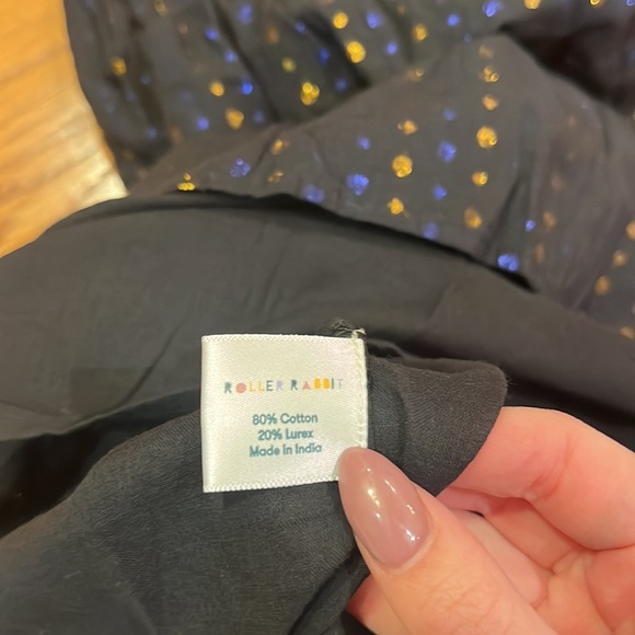 Roller Rabbit Girl’s Sparkle Polka Dot Dress Size 10Y - Picture 6 of 6